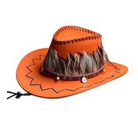 sodeber Cappello da cowboy, da viaggio, da uomo, per feste di compleanno, per adulti, discoteca