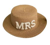sodeber Cappello da sole alla moda, accessorio per vacanze al mare, per addio al nubilato, fidanzamento, doccia