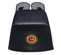 sodeber Cappello tradizionale cinese delle dinastie cantanti per adulti e bambini imperatori costume