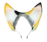 sodeber Cerchietto per capelli a forma di orecchio, per adulti, adolescenti, cosplay, feste e giochi di ruolo