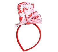 sodeber Cerchietto per capelli da strega sanguinante, per adulti, per Halloween, cappello da mago, cerchio, feste, cloche e giochi di ruolo