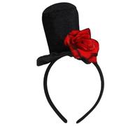 sodeber Cerchietto per capelli da strega sanguinante, per adulti, per Halloween, cappello da mago, cerchio, feste, cloche e giochi di ruolo