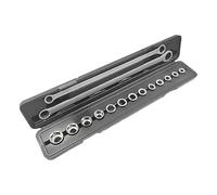 sodeber Chiave a cricchetto da 15, perfetta per riparazioni auto, assemblaggio mobili, strumento combinato hardware domestico, strumenti riparazione automobilistica