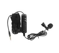 sodeber Clip per microfono standard da 3, 5 mm Ideale per reporter, host e creatori media Clip per microfono per video