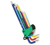 sodeber Color Coded Spanner Set Antislip Angled Tip Design Multipurpose Hardware Tool Suitable for Home and