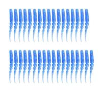 sodeber Confezione da 35 Esche morbide per Pesca Artificiale Affrontare Esche galleggianti Elasticità per Tecniche Multiple Esche Artificiali
