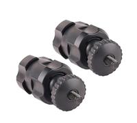 sodeber Connettore Adattatore con Testa a in Plastica Leggera, Presa da 17 Mm a Filettatura 1/4-20 per Monitoraggio degli Attrezzi Fotografici