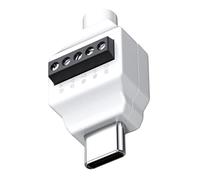 sodeber Connettori terminali a molla da USB tipo C maschio a 5 pin/4 pin per una riparazione efficiente trasmissione dati ricarica connettori USB C senza saldatura