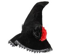 sodeber Costume versatile lavabile di Halloween del cappello comodo della strega alla moda per i partiti ed il ruolo