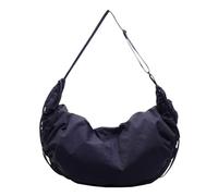 sodeber Elegante borsa a tracolla in nylon per donne e uomini borse a tracolla con distintivi disegni pieghettati vari, Deep Blue Db, Medium