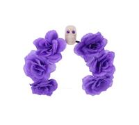 sodeber Fasce per capelli con teschio di cristallo, copricapo da ragazza, per feste in maschera, Halloween, festa della sposa