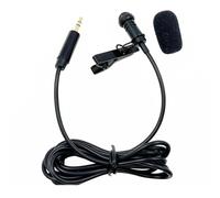 sodeber For Mic Lavalier Microphone High-definition Sound 3.5mm Plug Collar Clip 2.5mm Shielded Cable