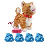 sodeber Giocattolo peluche con rilevamento del tocco con voci mimiche per intrattenimento e gioco educativo Peluche interattivo per animali domestici