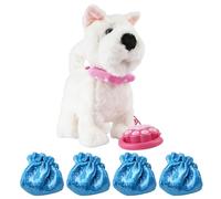 sodeber Giocattolo peluche con rilevamento del tocco con voci mimiche per intrattenimento e gioco educativo Peluche interattivo per animali domestici