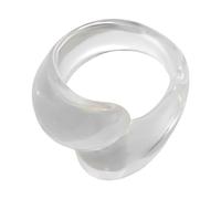 sodeber Gioielli geometrici irregolari alla moda con doppia goccia in acrilico per feste appuntamenti e abiti quotidiani