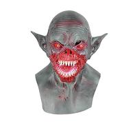 sodeber Halloween Spaventoso Maschera da Vampiro Lattice Horror Malvagio Mostri Horror Overhead Maschera Testa Costume Cosplay Prop Lattice Testa