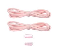 sodeber Lacci elastici in nylon non legati con alette in metallo per un uso rapido, adatti per i pendolari quotidiani, fitness e, Confezione rosa, Medium