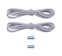 sodeber Lacci elastici in nylon non legati con alette in metallo per un uso rapido, adatti per i pendolari quotidiani, fitness e, Blu Corallo Sh, Medium