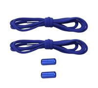 sodeber Lacci elastici in nylon non legati con alette in metallo per un uso rapido, adatti per i pendolari quotidiani, fitness e, Blu Reale Rb, Medium