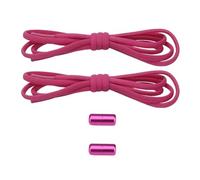 sodeber Lacci elastici in nylon non legati con alette in metallo per un uso rapido, adatti per i pendolari quotidiani, fitness e, Rosa Rosso Hp, Medium