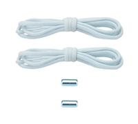 sodeber Lacci elastici in nylon non legati con alette in metallo per un uso rapido, adatti per i pendolari quotidiani, fitness e, Il colore lunare di Os Gys, Medium
