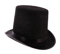 sodeber Mago Colore Nero Festa Festa Halloween Top Hat Moda Unisex Personalità Rave Show Adulto Bambini