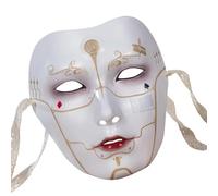 sodeber Mechanical Man Cosplay Masquerade for Women Men Halloween Full Face Costume Accessory Role Play