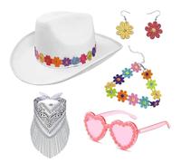 sodeber Minimalisti Femminile Cappello Set Traspirante Spiaggia Bachelors Party per Giovani Appassionati di Moda Cerco