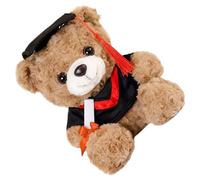 sodeber Orsetto Peluche con Cappello da dottorato, Morbidi Animali Peluche per Regali Cerimonia Laurea e Decorazioni per la casa