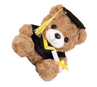 sodeber Orsetto Peluche con Cappello da dottorato, Morbidi Animali Peluche per Regali Cerimonia Laurea e Decorazioni per la casa