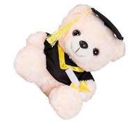 sodeber Orsetto Peluche con Cappello da dottorato, Morbidi Animali Peluche per Regali Cerimonia Laurea e Decorazioni per la casa