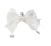 sodeber Perle Bowknot Shoe Charm Clip On Perline Catena Decorazione Per Le Donne Scarpe Da Ginnastica Scarpe Da Sposa
