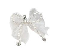 sodeber Perle Bowknot Shoe Charm Clip On Perline Catena Decorazione Per Le Donne Scarpe Da Ginnastica Scarpe Da Sposa