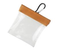 sodeber Portable Golfs Tees Pouches Waist Bag Clear Storage with Clip Light Weight Holder Easy to Carry