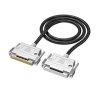 sodeber Professional Db37 Cable Male to with Reinforced Net Tail, for Small Space Data Communication