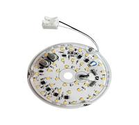 sodeber Round LED Ceiling Fan Light 120v 18w 3 Color Temperature Dimmable Retrofits Board Panel