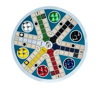 sodeber Scacchi Volanti Rotondi a 6 Giocatori Gioco strategia educativa da Tavolo per Viaggi in Scolastica a casa Facile da Giocare per Viaggi in Scolastica a casa