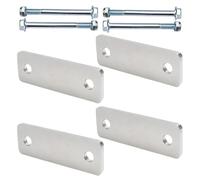 sodeber Set Sollevamento Posteriore per Carrello da Golf da 1 Pollice Adatto per Modelli elettrici a 2004-2024 Carrello da Golf con Robusto Set Sollevamento a Sospensione in Alluminio