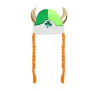 sodeber StPatricks Day Celebration Braid Hat Festival Party Green Leprechaun Shamrock Irish National Holiday