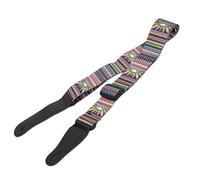 sodeber Thicken Universals Guitar Shoulder Strap Electric Belt Pad with Leather End Adjustable Neck