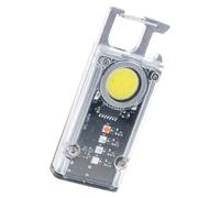 sodeber Torcia LED Portachiavi Luce Emergenza per Esterni con apriscatole e Base Magnetica Lampada Portatile da Lavoro Tascabile Luci Emergenza con apriscatole e Base Magnetica