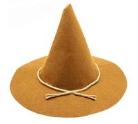 sodeber Trend Teen Witch Hat Plain Color Fashion Cool Adult Teenager Halloween Performance Carnevale
