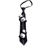 sodeber Trendy Women's Tie New Students Uniform Unisex Simple Security Necktie for Various Occasions Color