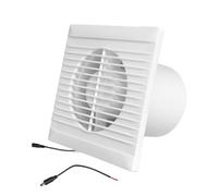 sodeber Wall Mount 12v2.4w Exhaust Fan High Speed Ventilation Systems for Greenhouse Shed and Garage Air Circulations