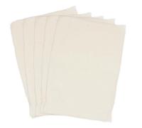 Sodertex Scampolo di Cotone, 29,7 x 42 cm, 100 g/m², 5 Pezzi, 1 Colori, Ecru