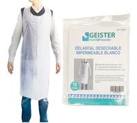 Sodico 00698 Grembiule monouso impermeabile bianco 10 pezzi