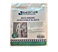Sodico 00701 Abito Kimono Monouso Bianco Taglia Unica
