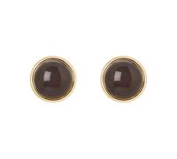 Sodini Orecchini cabochon in cornice Ester - Grigio