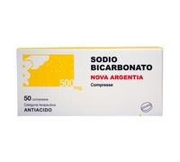 Nova Argentia Sodio Bicarbonato 50 Compresse 500 Mg