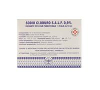 Sodio cloruro SALF 0, 9 % 5×10 ml solvente per uso parenterale